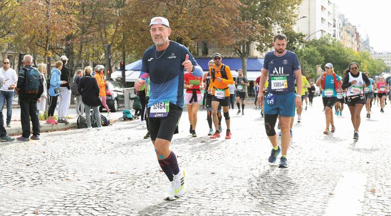 Un partenaire expert 37.5 au marathon de Paris